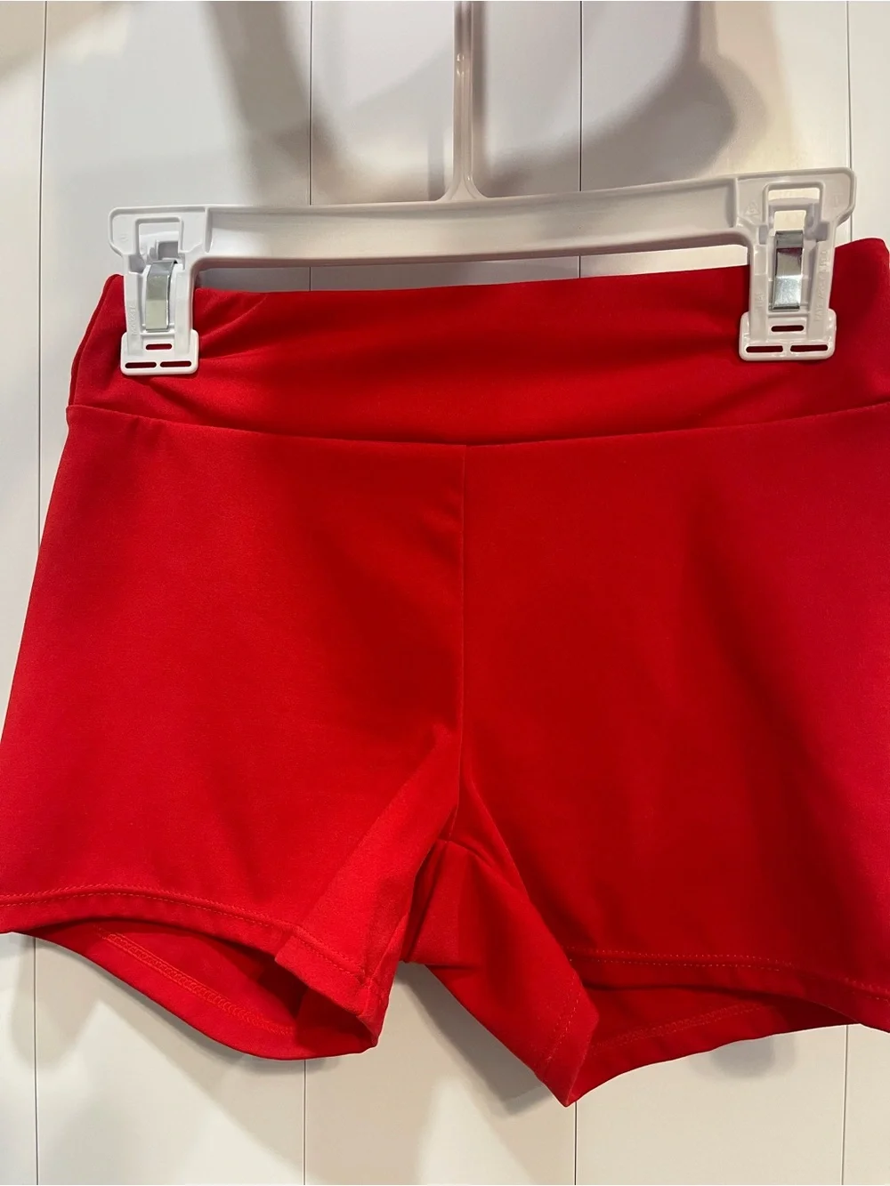 Purple Pixies convention athletic Girls' Red Dance Tank Top & Shorts Set child M